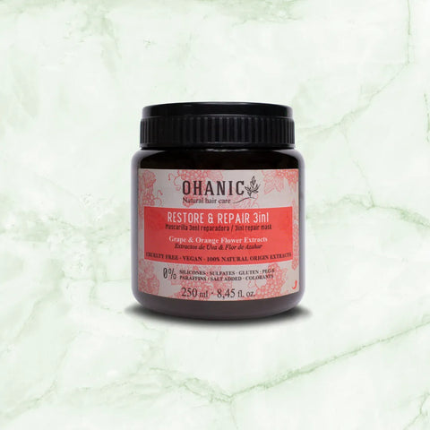 Regenerierende und reparierende 3in1 Maske von Ohanic