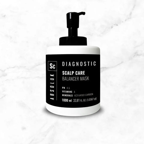 Maske für fettige Kopfhaut von Absoluk