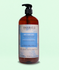 Flasche Ohanic Anti-Haarausfall-Shampoo, 1000 ml, mit Trauben- und Kapuzinerkresse-Extrakt. Vegan, tierversuchsfrei, frei von Silikonen, Sulfaten, Farbstoffen, Paraffinen und Gluten.