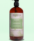 Ohanic Balancer Shampoo mit Trauben- und Weidenextrakt, 1000 ml, vegan und frei von Silikonen, Sulfaten, Parabenen und künstlichen Farbstoffen.