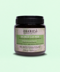 Ohanic Balancer Clay Mask – 250 ml. Regulierende und harmonisierende Maske für die Kopfhaut mit Traubenextrakt und Aktivkohle. 100% natürliche Inhaltsstoffe, vegan und frei von Silikonen, Sulfaten und Parabenen.