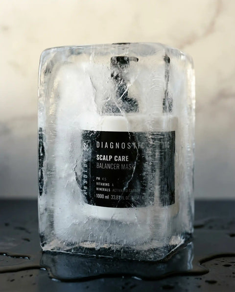 Maske für fettige Kopfhaut von Absoluk