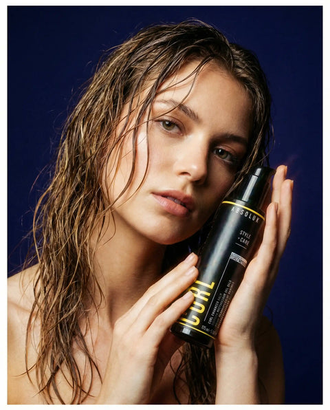 Finish- und Glanz-Conditioner für Locken von Absoluk