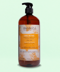 Flasche Ohanic Curly Method Shampoo Low Poo, 1000 ml, mit Trauben- und Leinsamenextrakt. Vegan, tierversuchsfrei, frei von Silikonen, Sulfaten, Farbstoffen, Paraffinen und Gluten