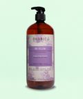 Flasche Ohanic No-Yellow Shampoo, 1000 ml, mit Trauben- und Salbeiextrakt. Vegan, tierversuchsfrei, frei von Silikonen, Sulfaten, Farbstoffen, Paraffinen und Gluten.

