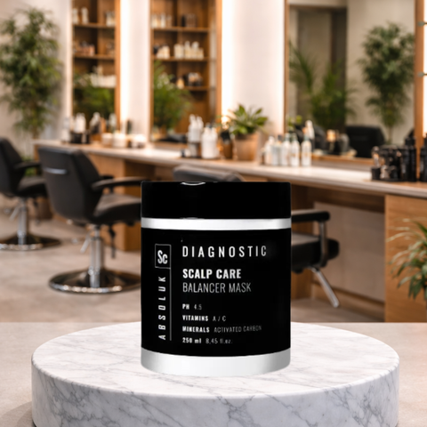 Maske für fettige Kopfhaut von Absoluk